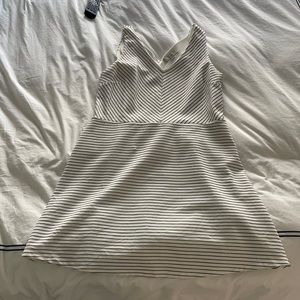 Black and White Stripped Dress